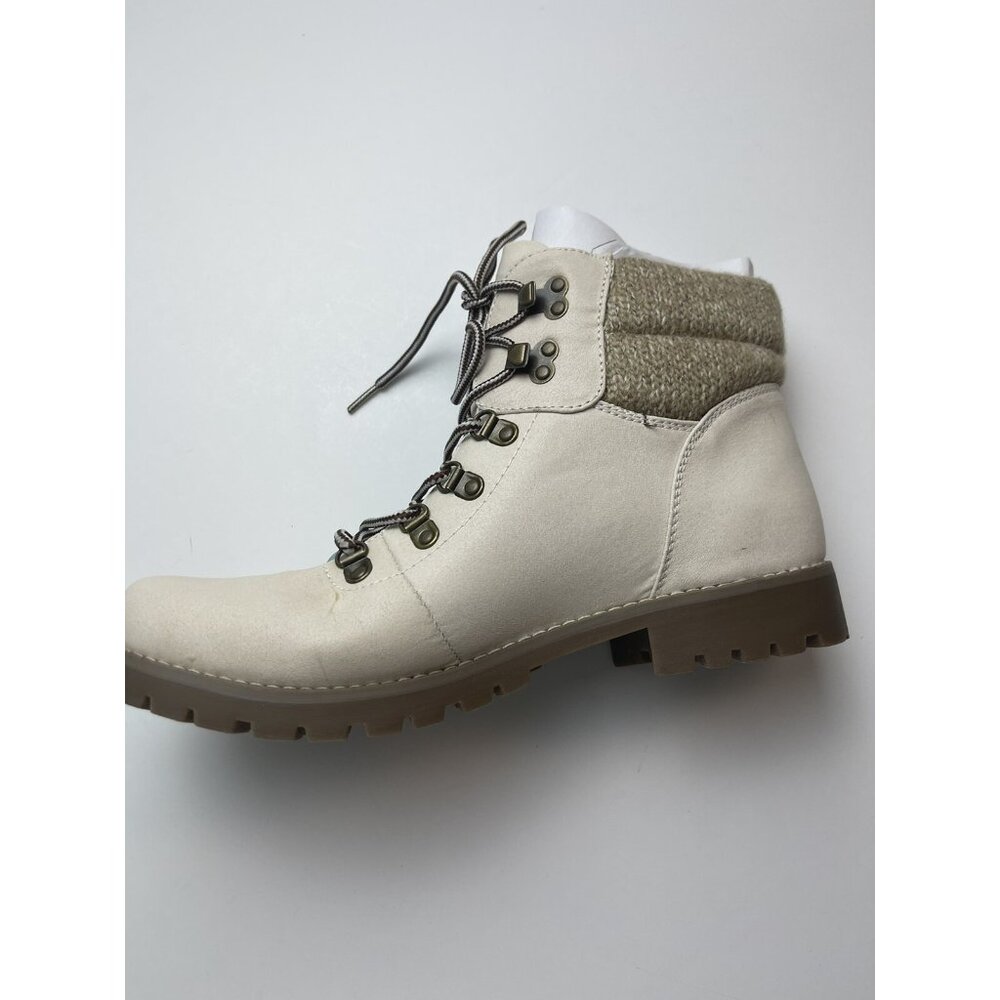 New Cliffs White Mountain Boots Women's Size 11 Lug Sole Ankle Shoes Booties - Picture 2 of 9
